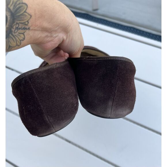 Ugg Alloway Chocolate Brian Loafers - Size 9 - Picture 9 of 9